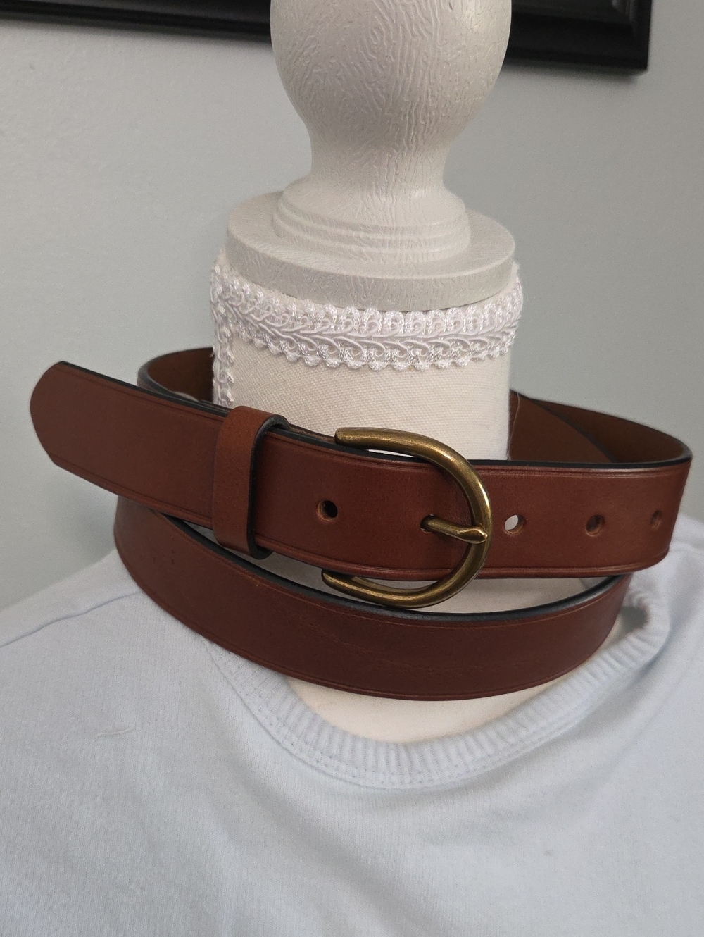 Madewell Tan Leather Belt Large